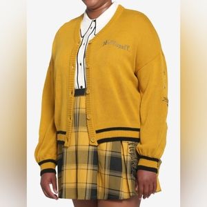 Hufflepuff Embroidered Cardigan